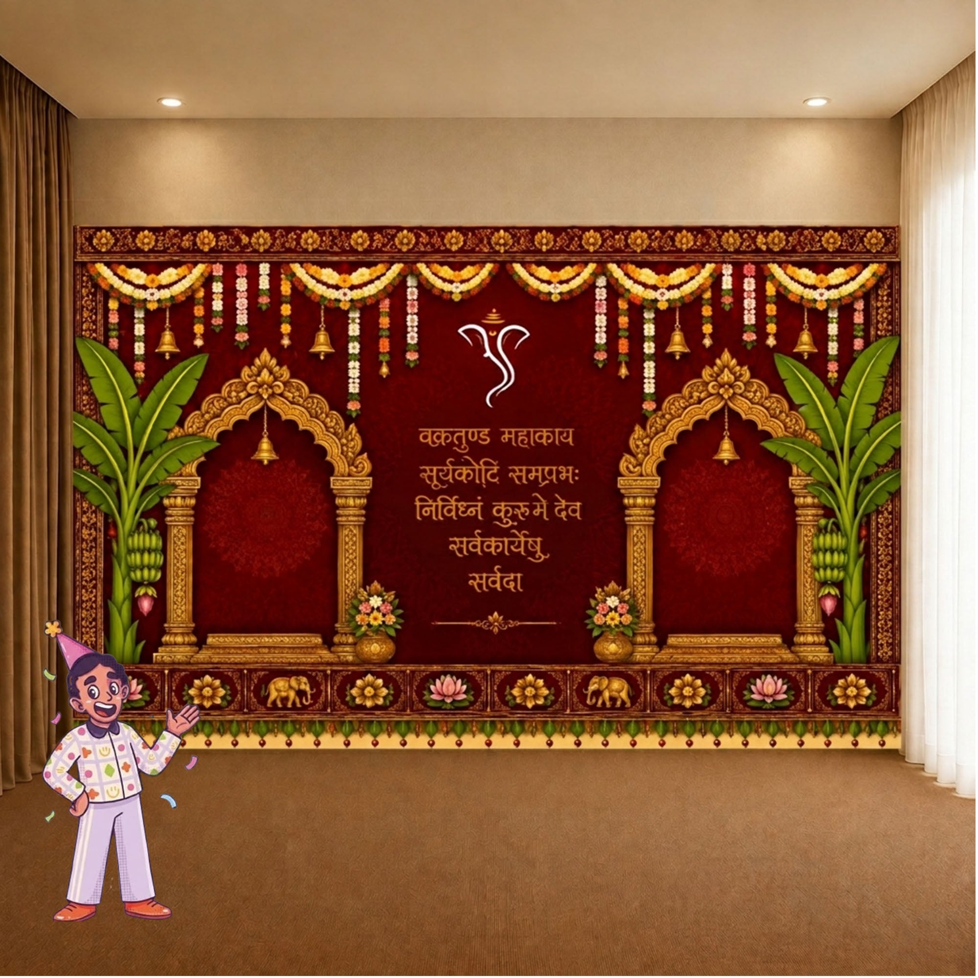 Backdrop Wallpaper Decoration