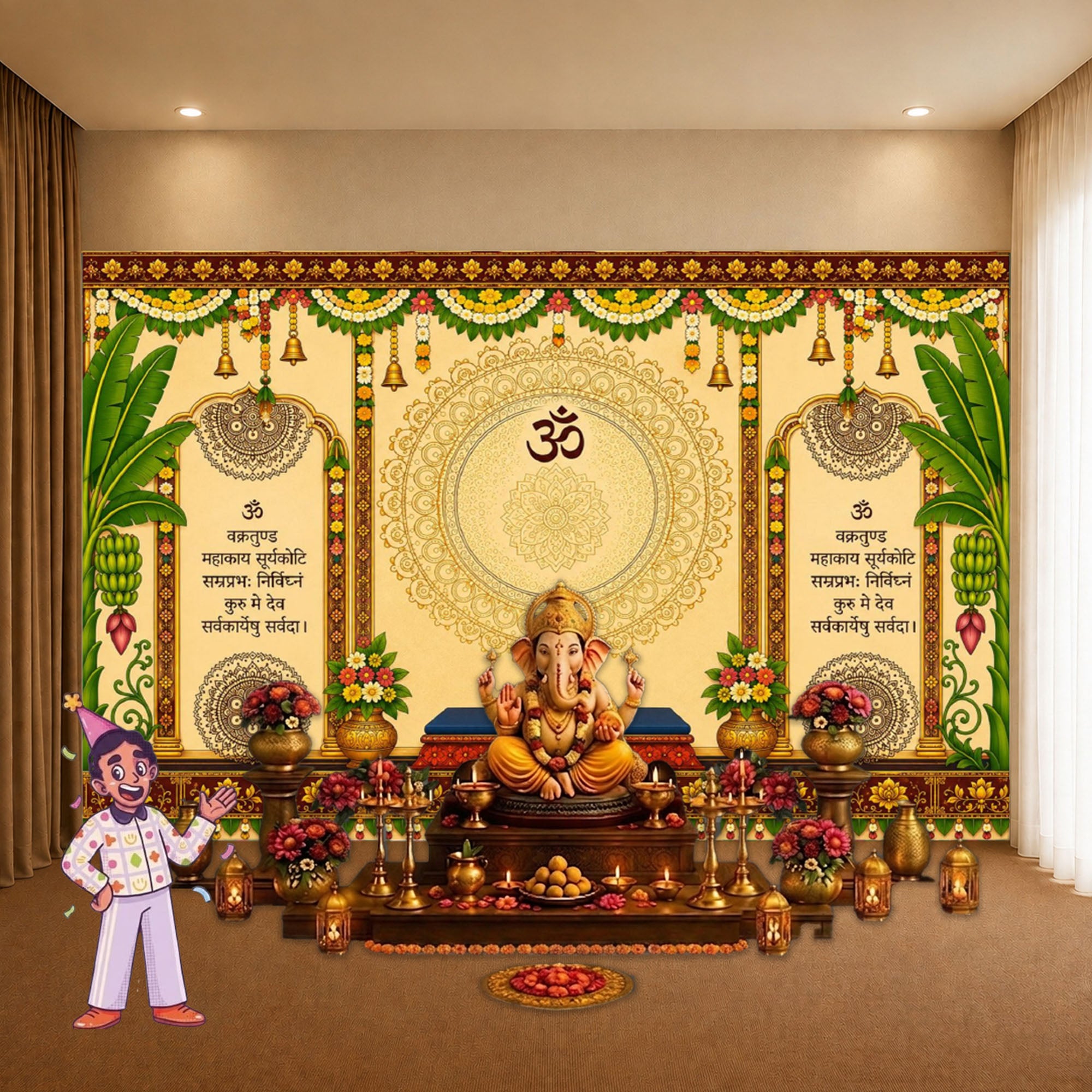 Backdrop Wallpaper Decoration