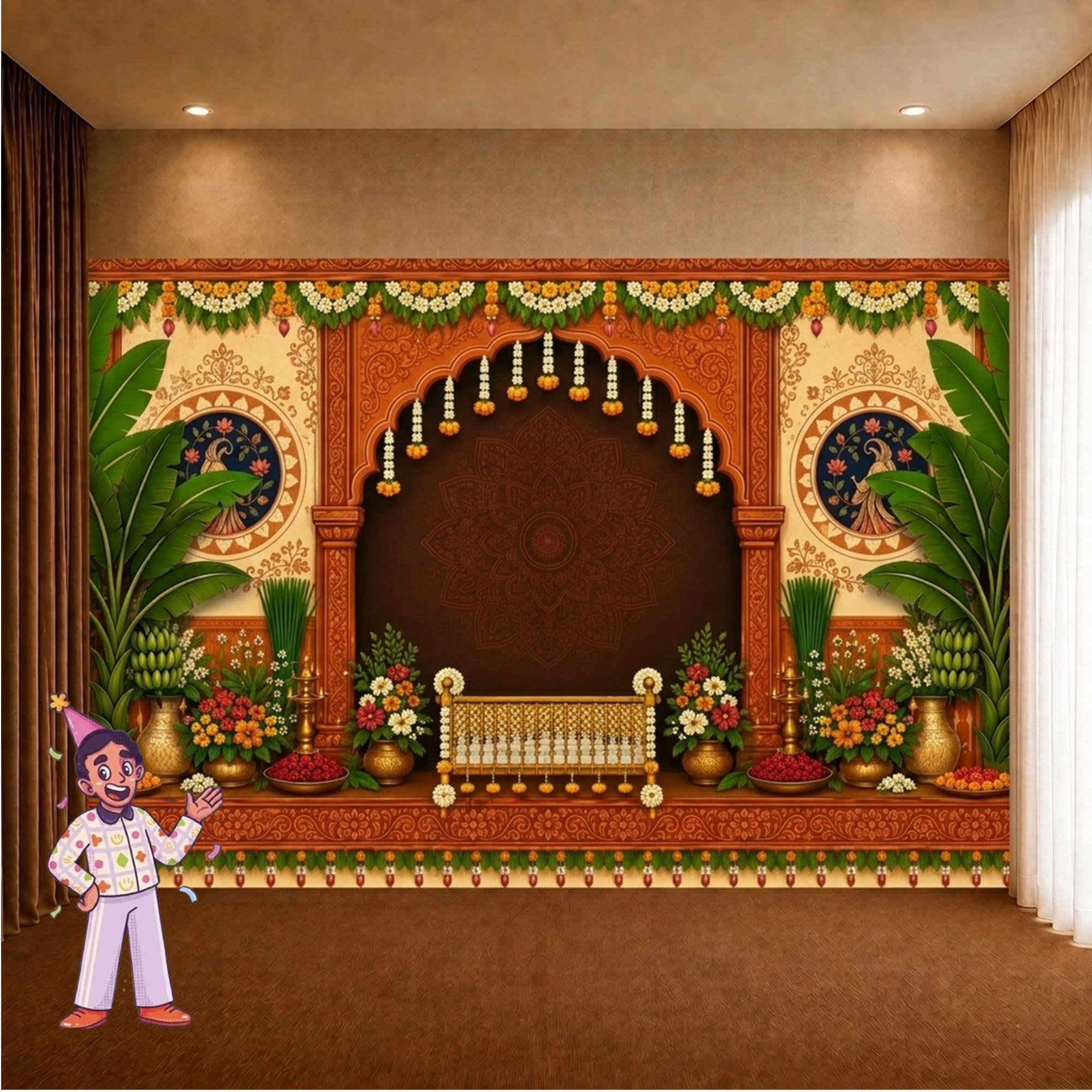 Backdrop Wallpaper Decoration
