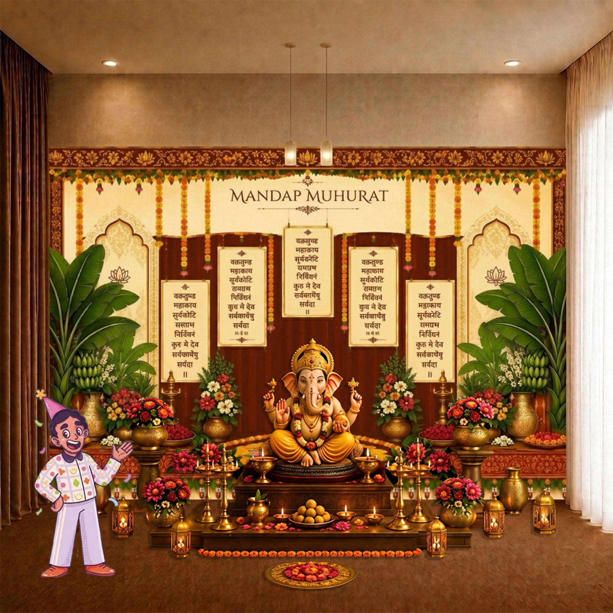 Backdrop Wallpaper Decoration