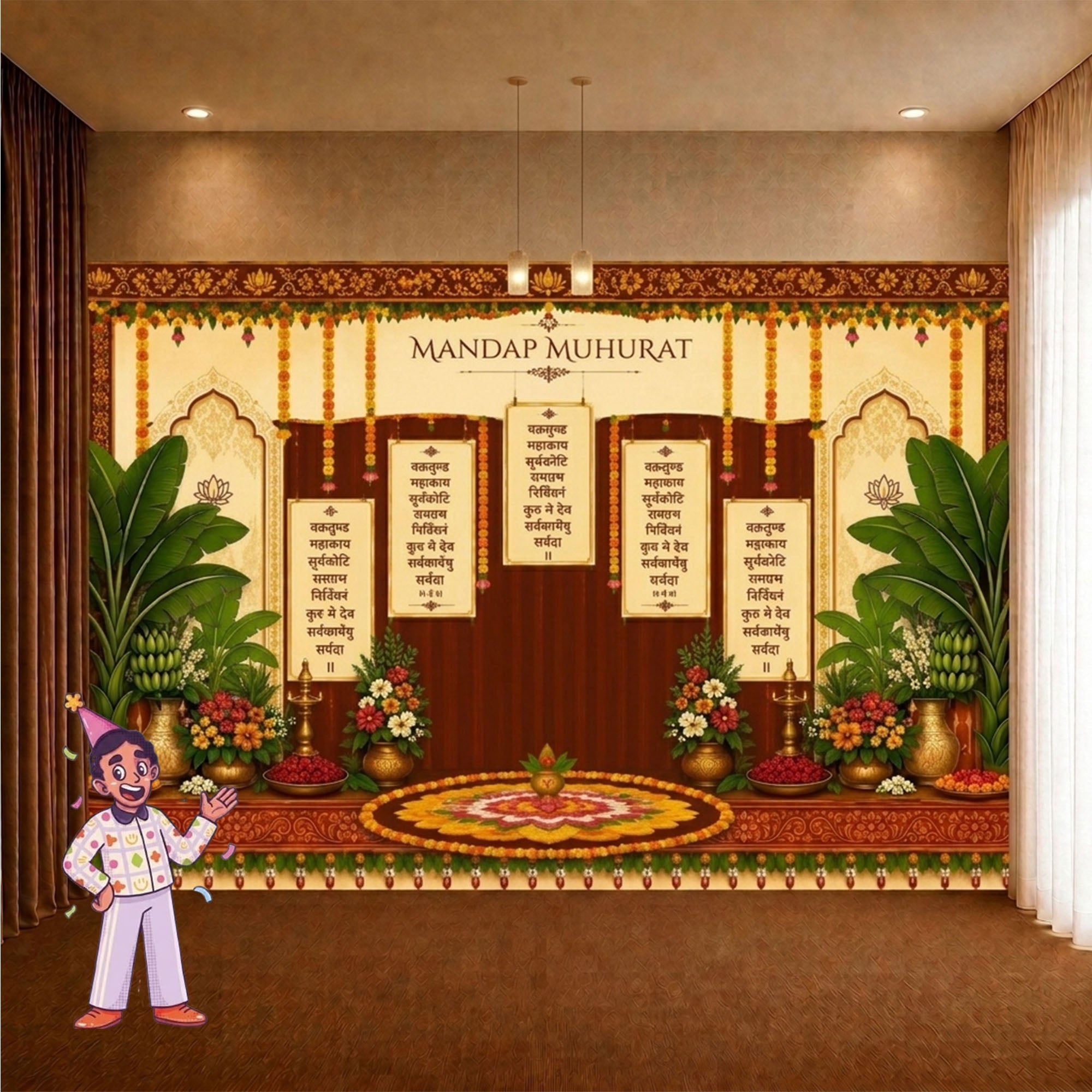 Backdrop Wallpaper Decoration