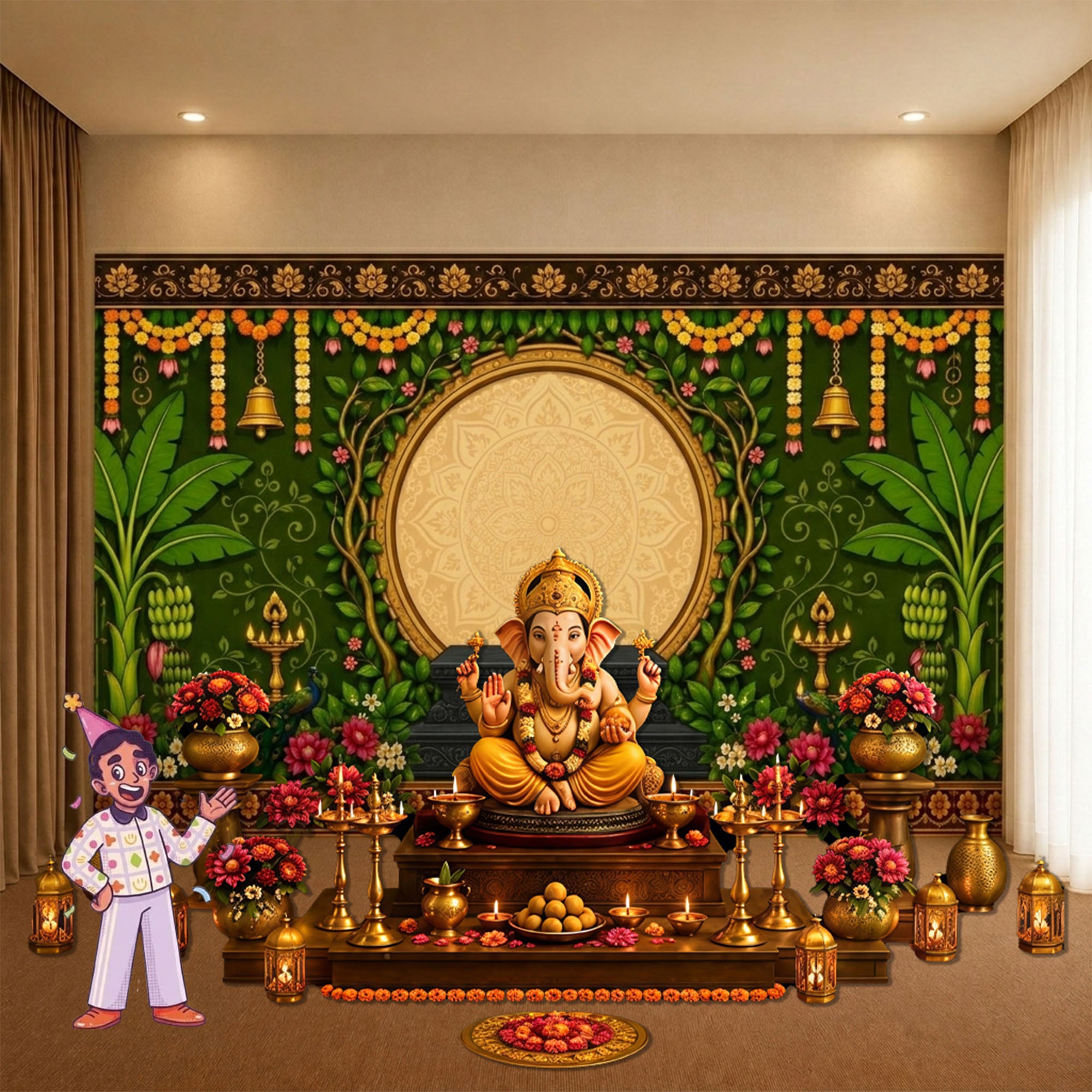 Backdrop Wallpaper Decoration