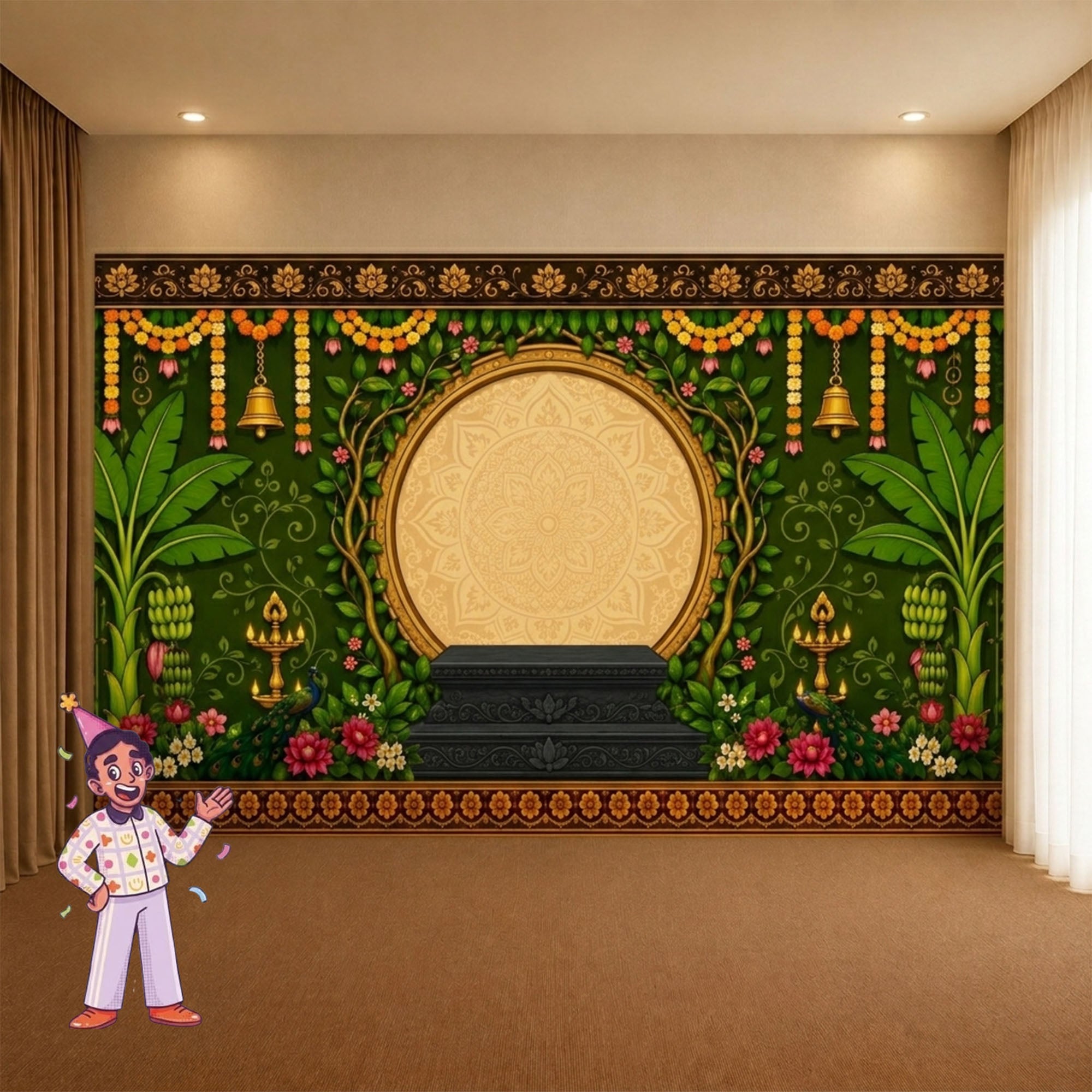 Backdrop Wallpaper Decoration