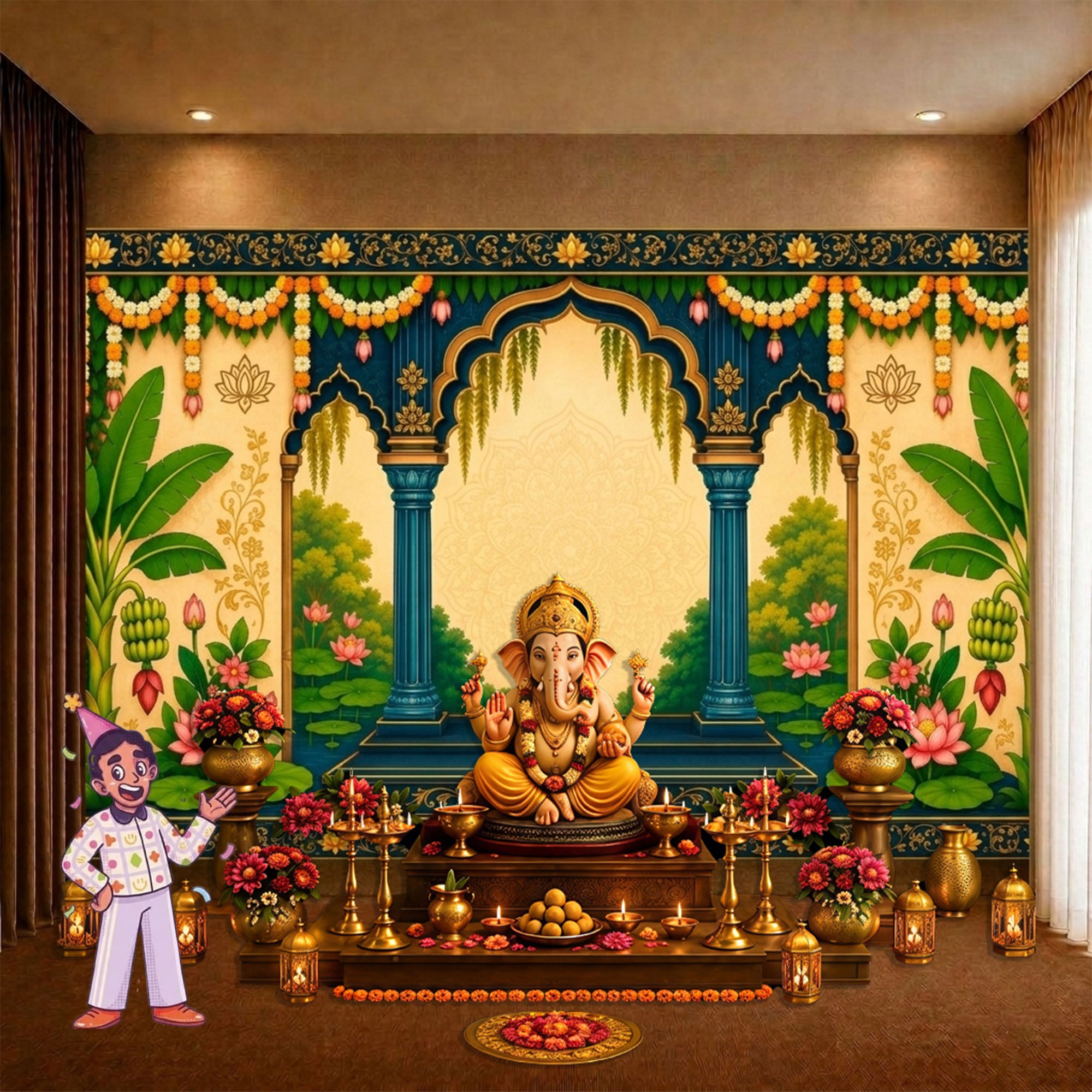 Backdrop Wallpaper Decoration