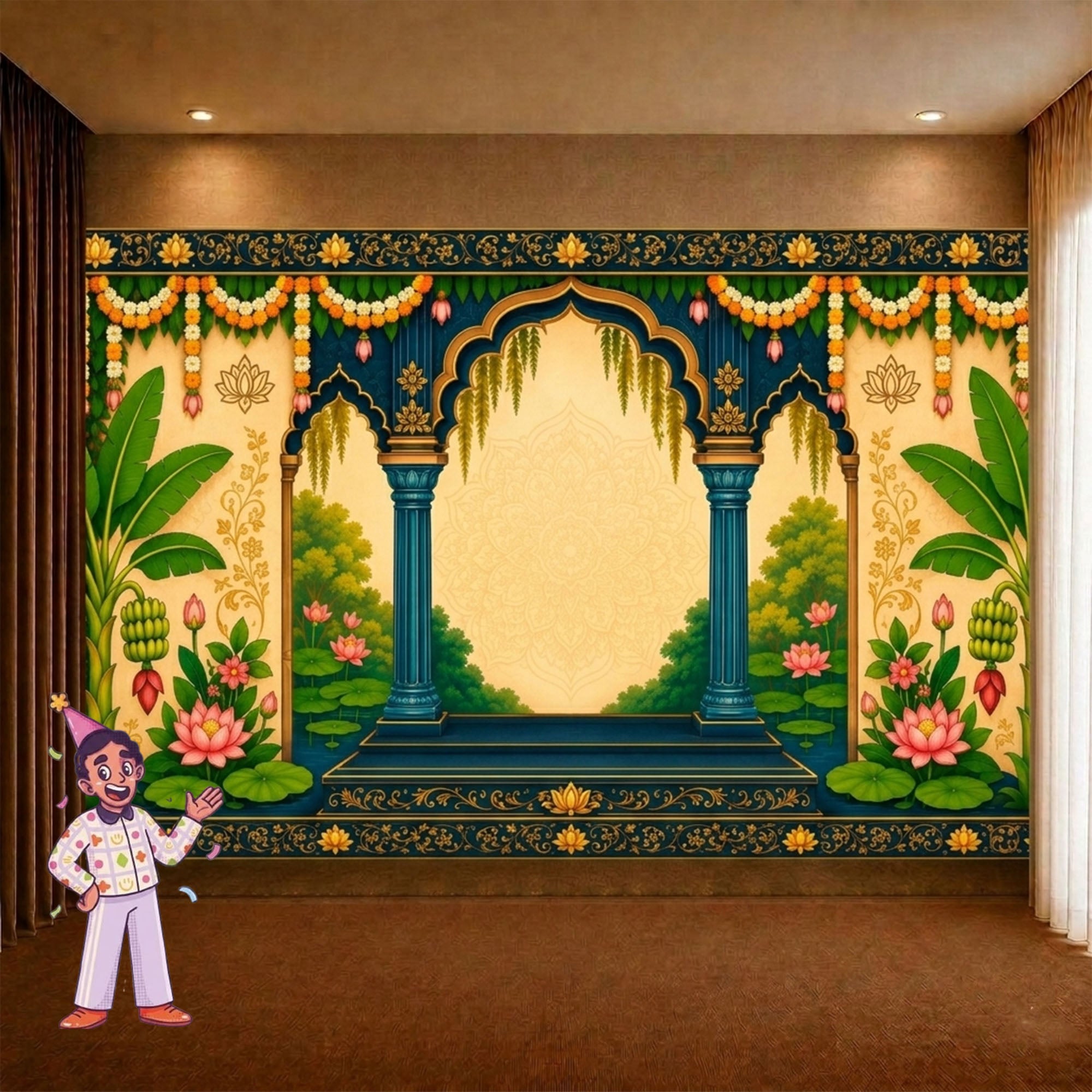 Backdrop Wallpaper Decoration