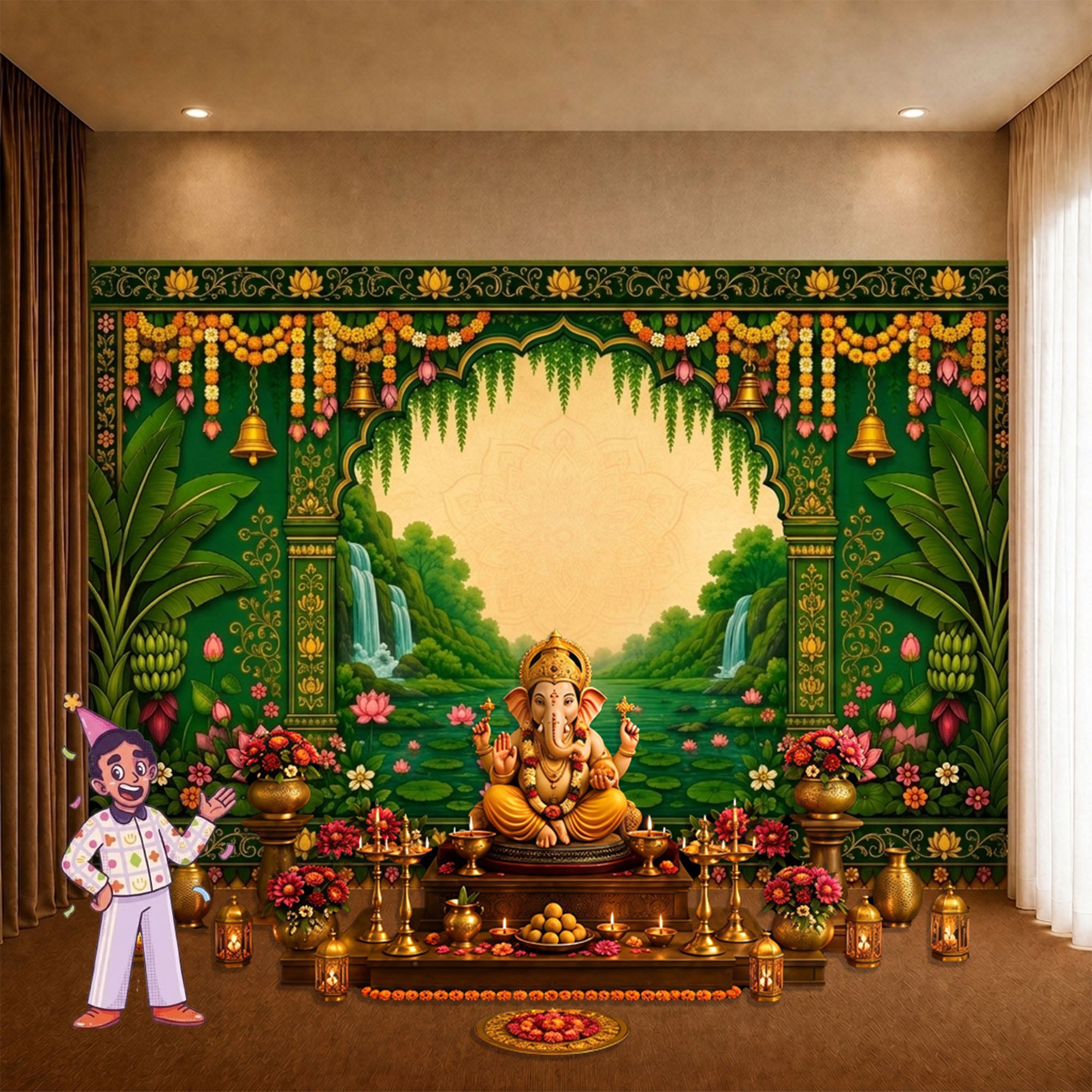 Backdrop Wallpaper Decoration