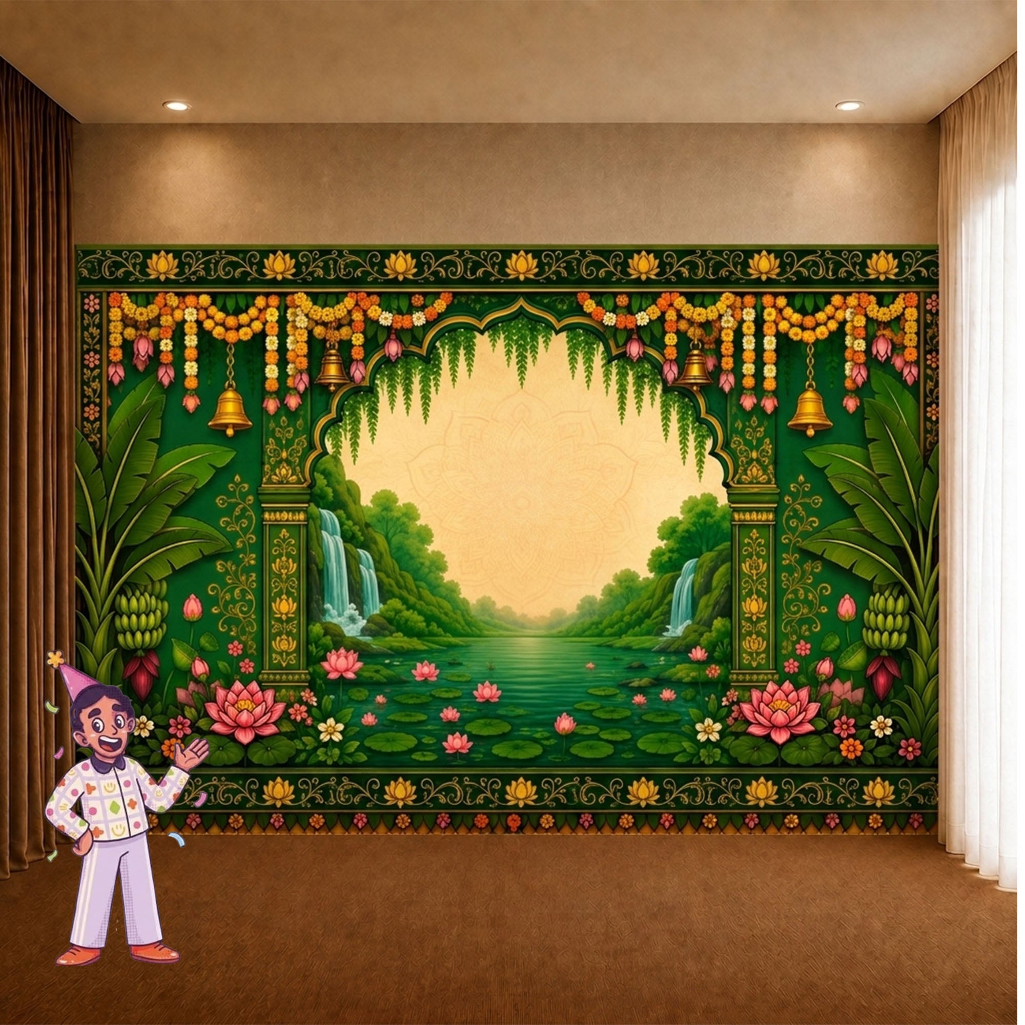 Backdrop Wallpaper Decoration