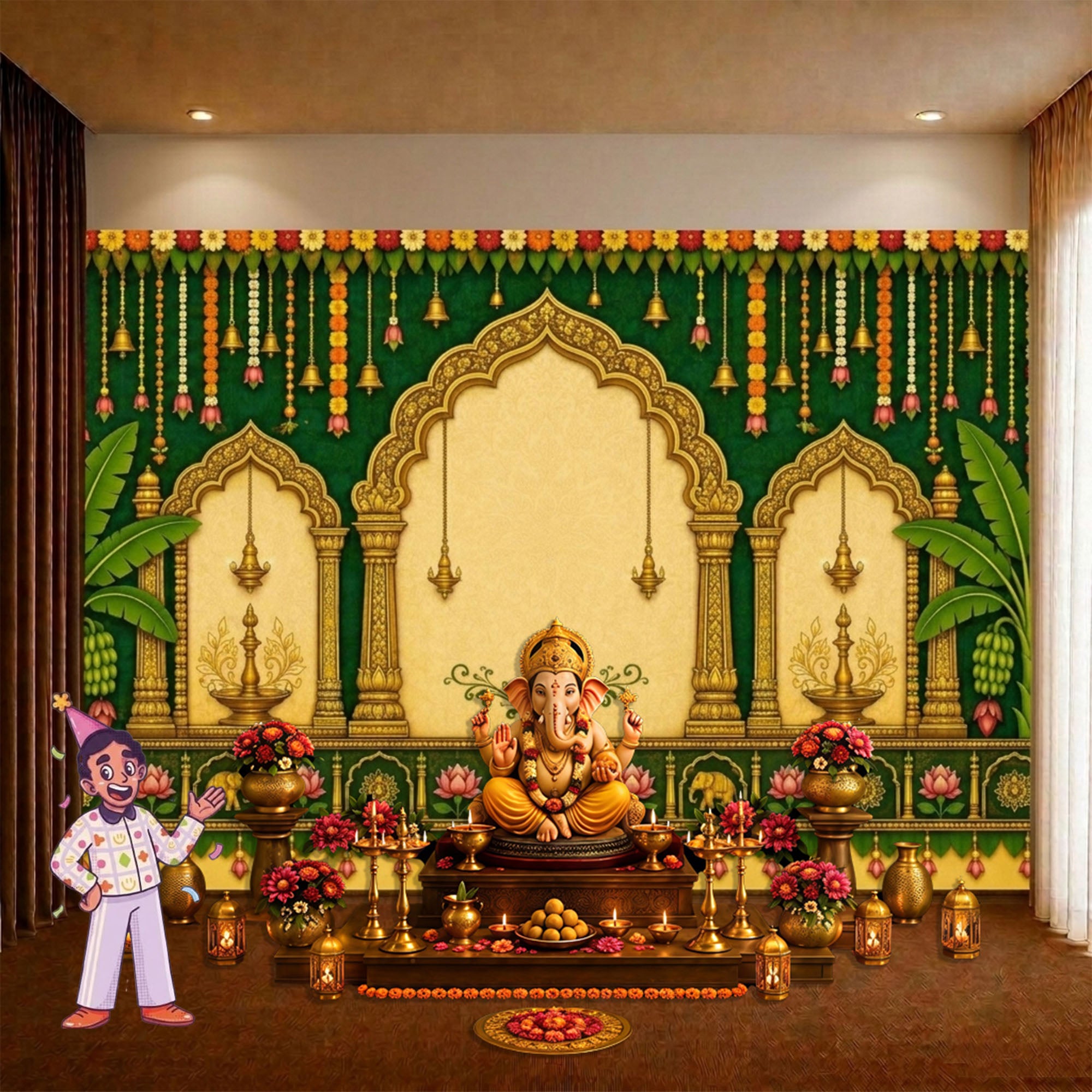 Backdrop Wallpaper Decoration