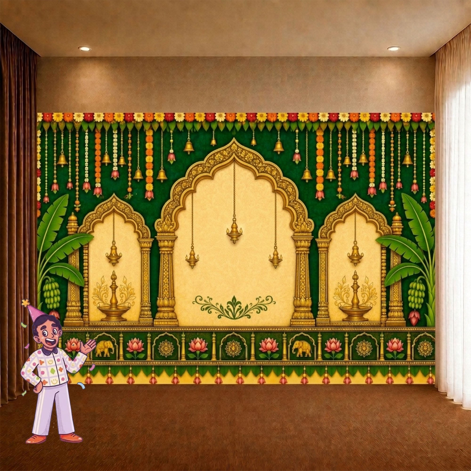 Backdrop Wallpaper Decoration