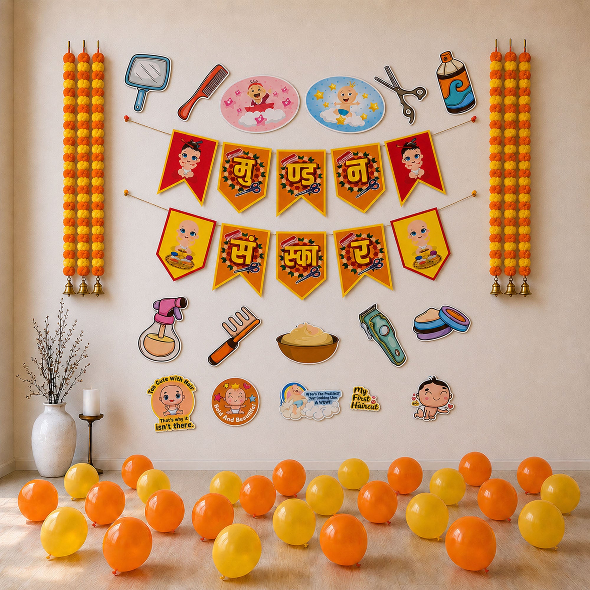 Munddan sanskar decoration kit