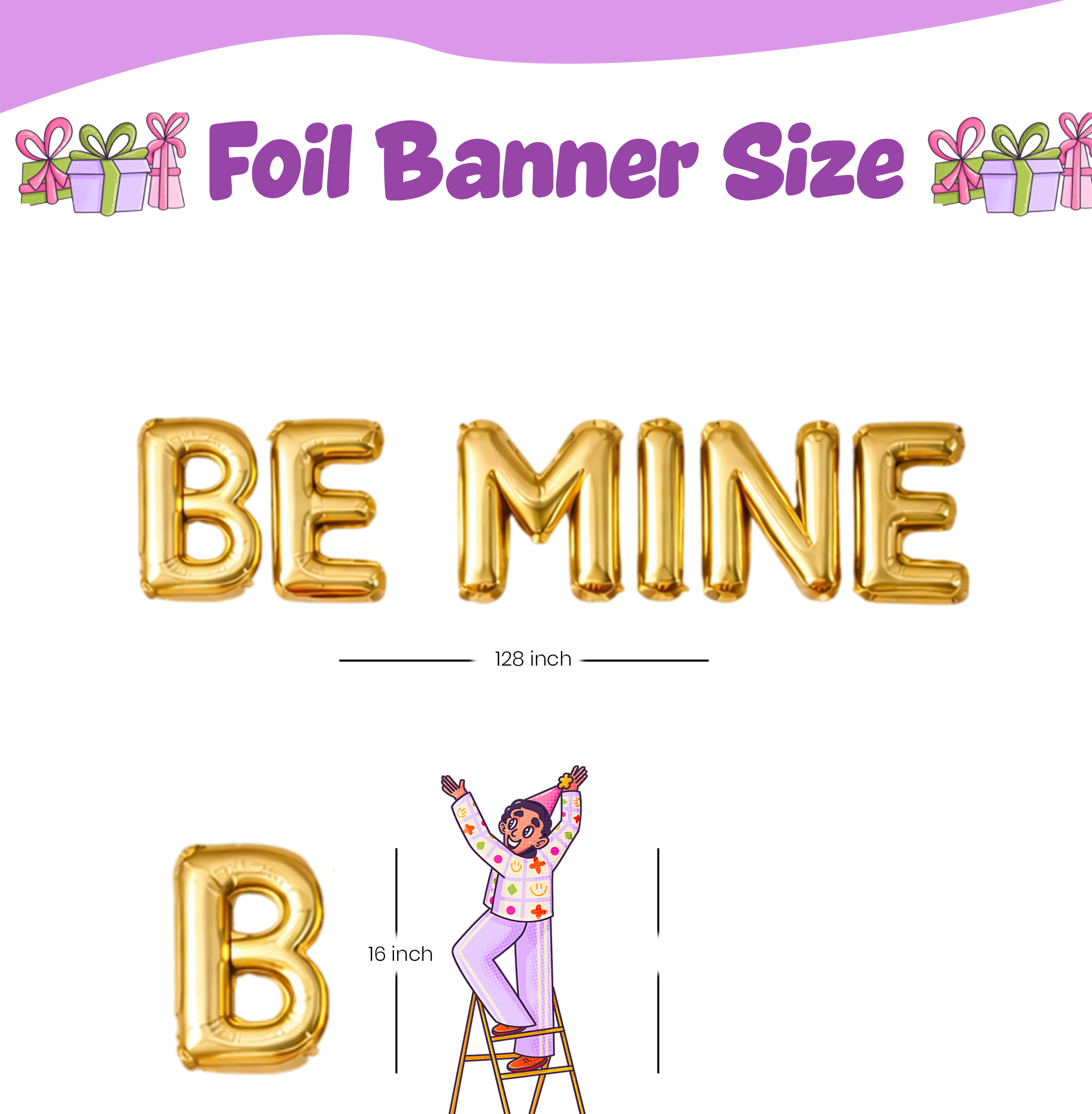 Be Mine Tic-Tac-Toe Valentine’s Day Balloon Decoration Set | Romantic Party Backdrop with Heart, X & O Balloons