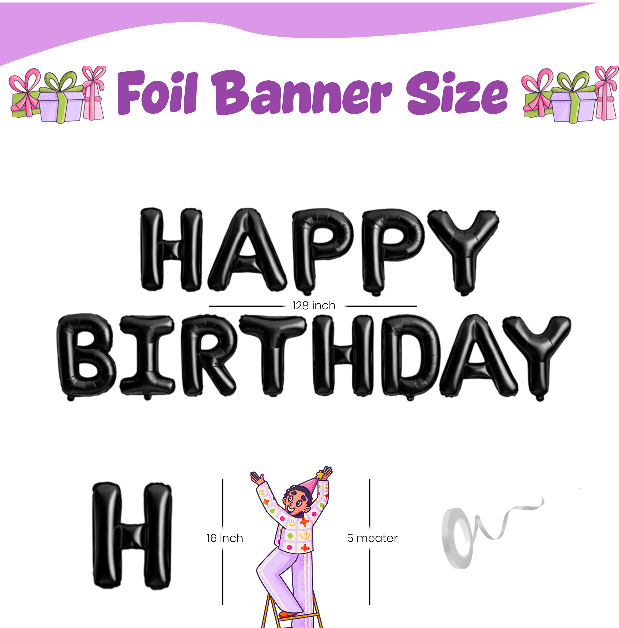 Fairy Lights Birthday Decoration Kit
