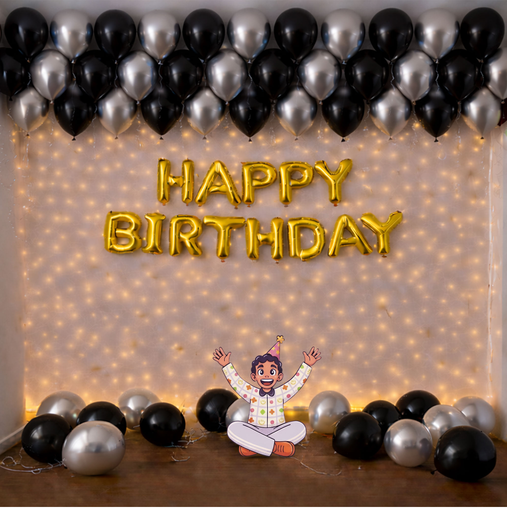 Fairy Lights Birthday Decoration Kit