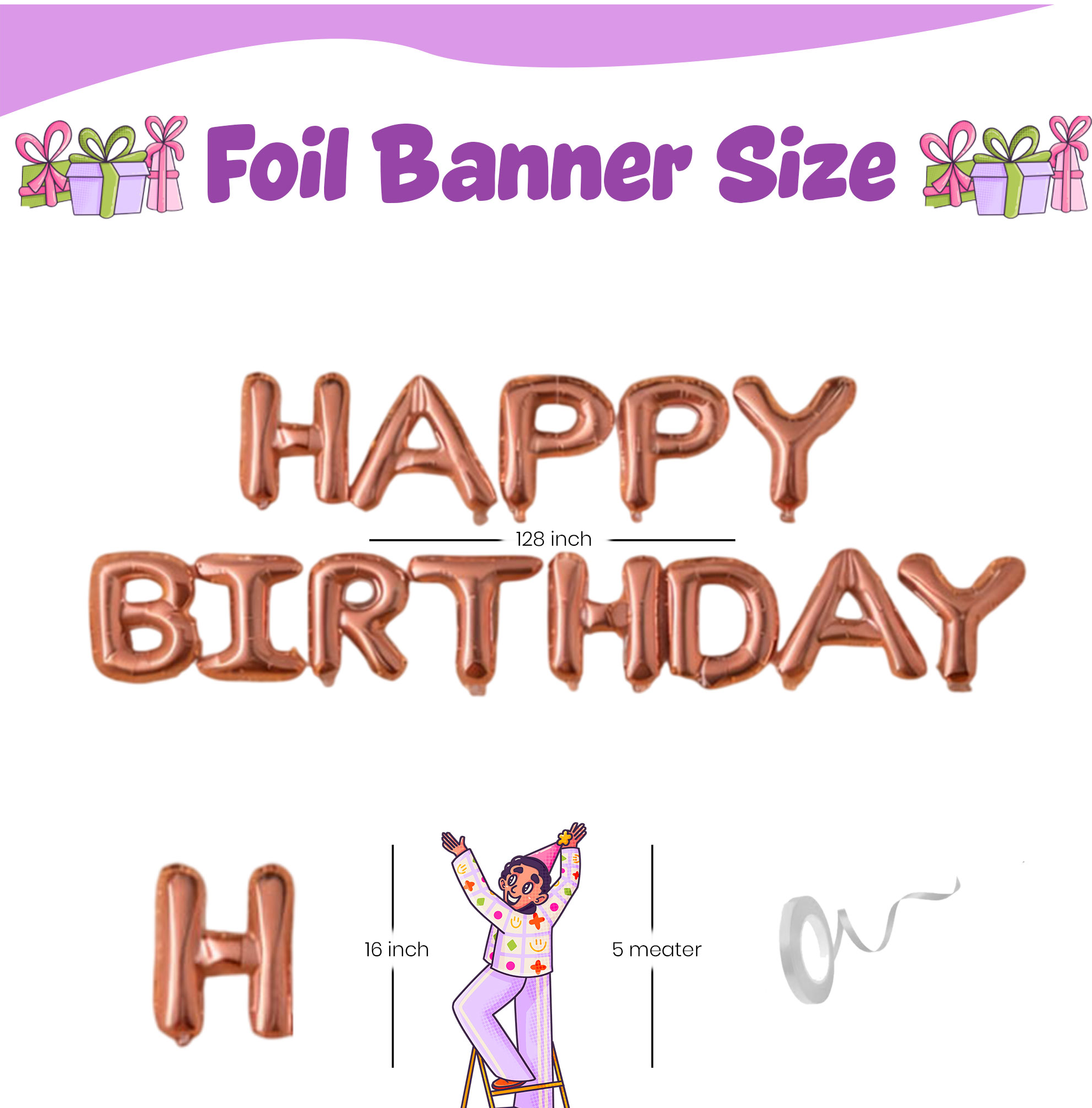 Fairy Lights Birthday Decoration Kit