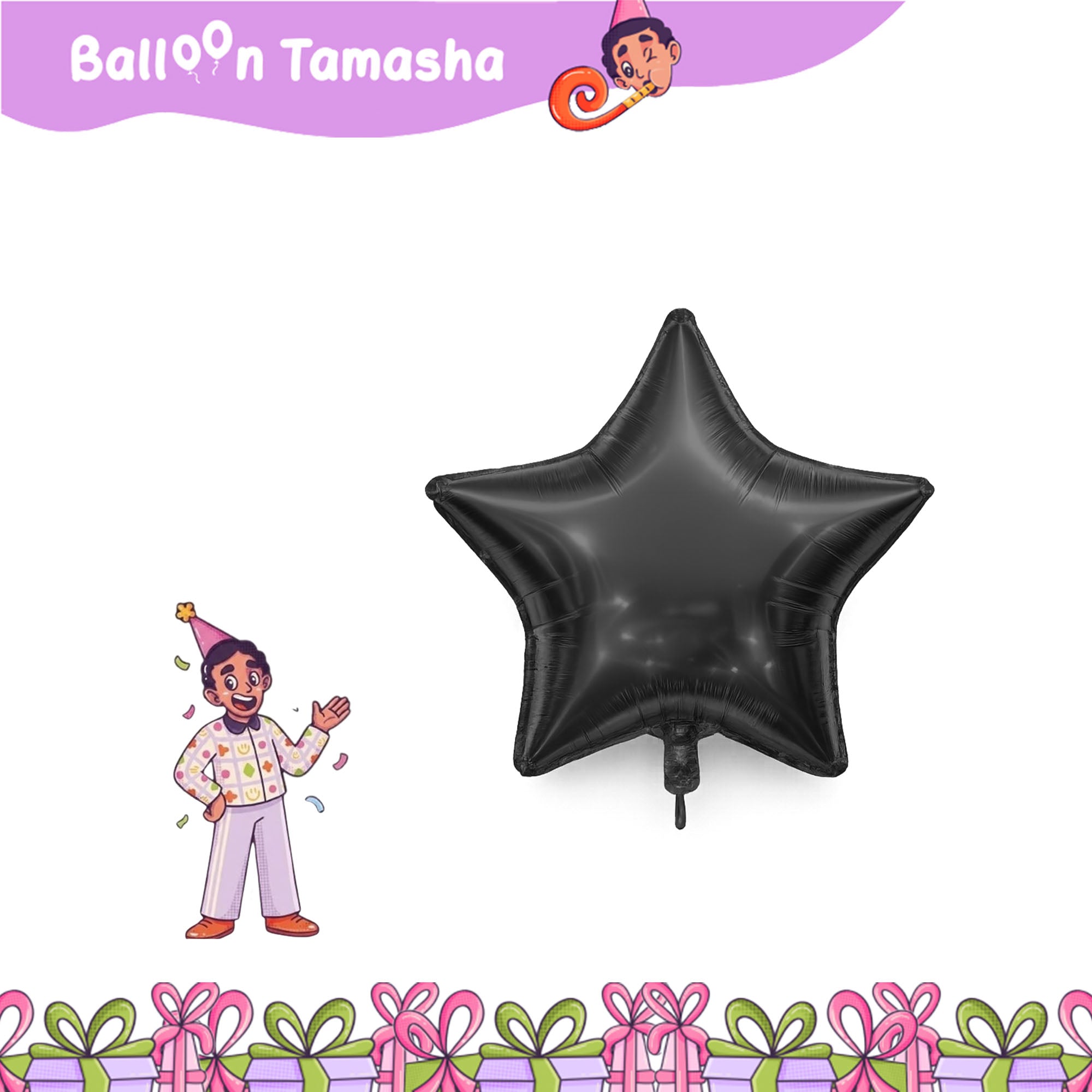 Star shape foil