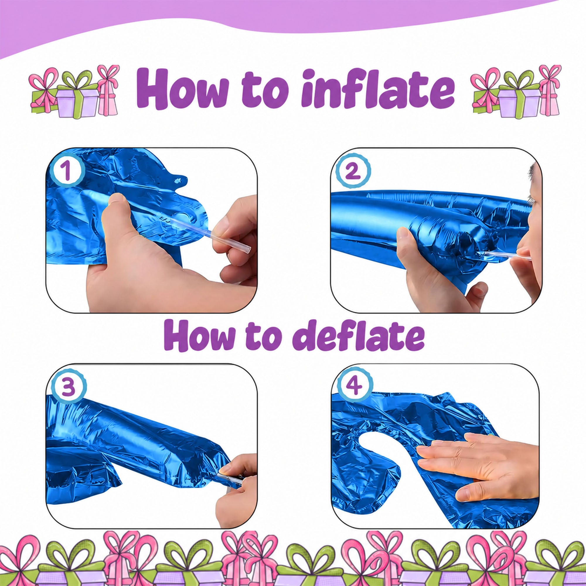 Heart shape foil