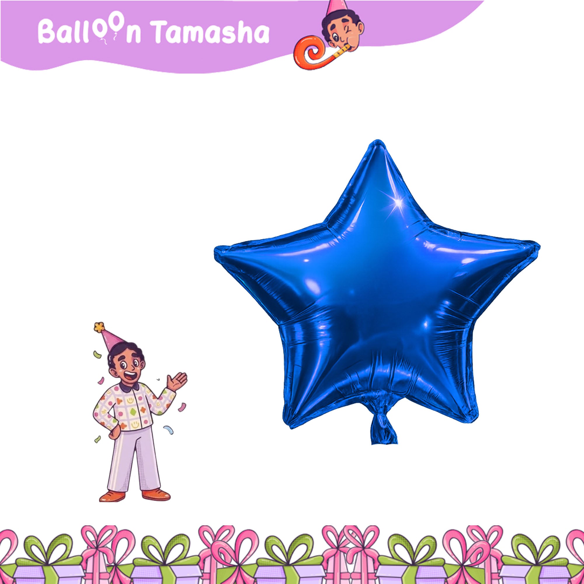Star shape foil