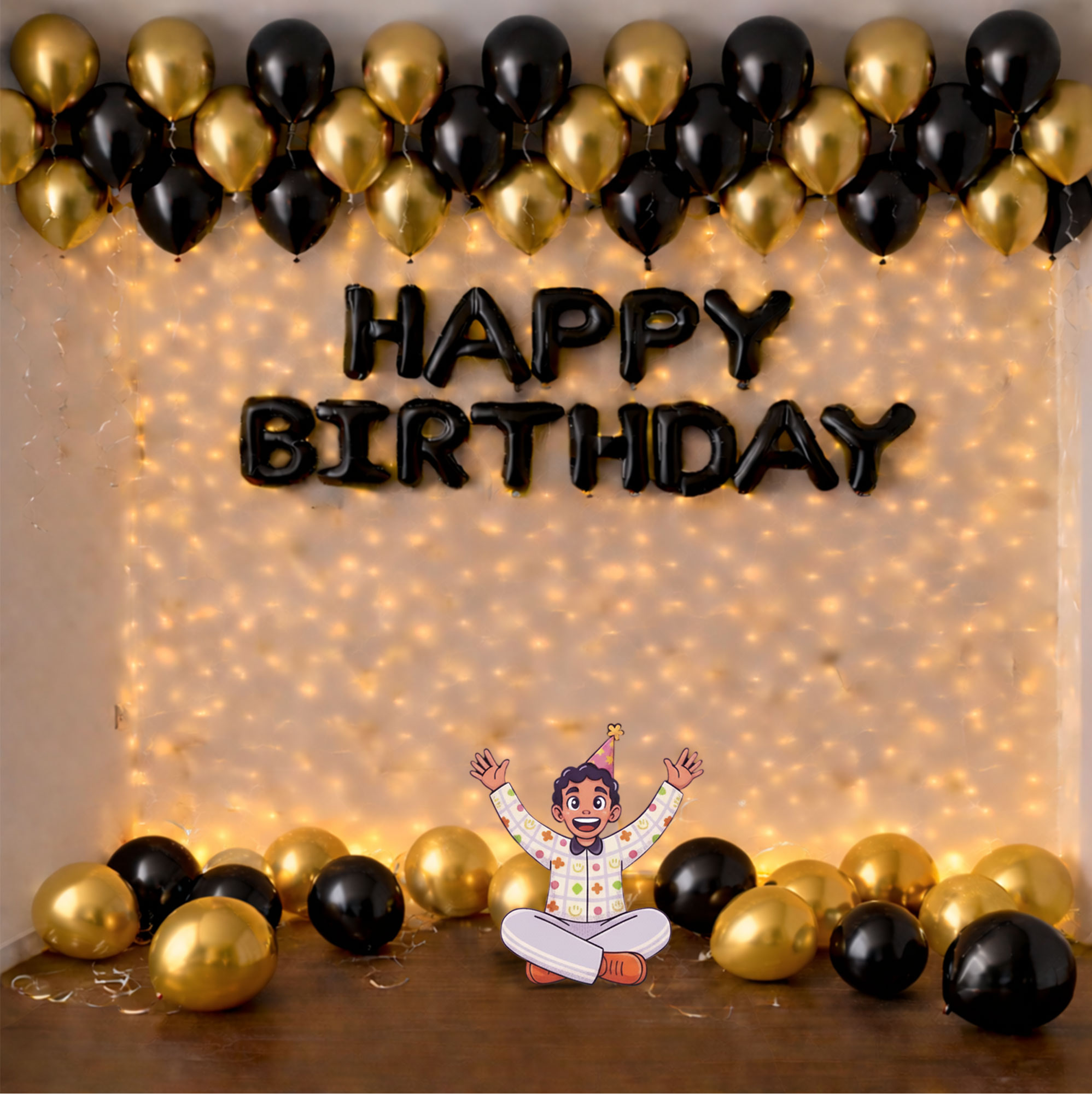 Fairy Lights Birthday Decoration Kit