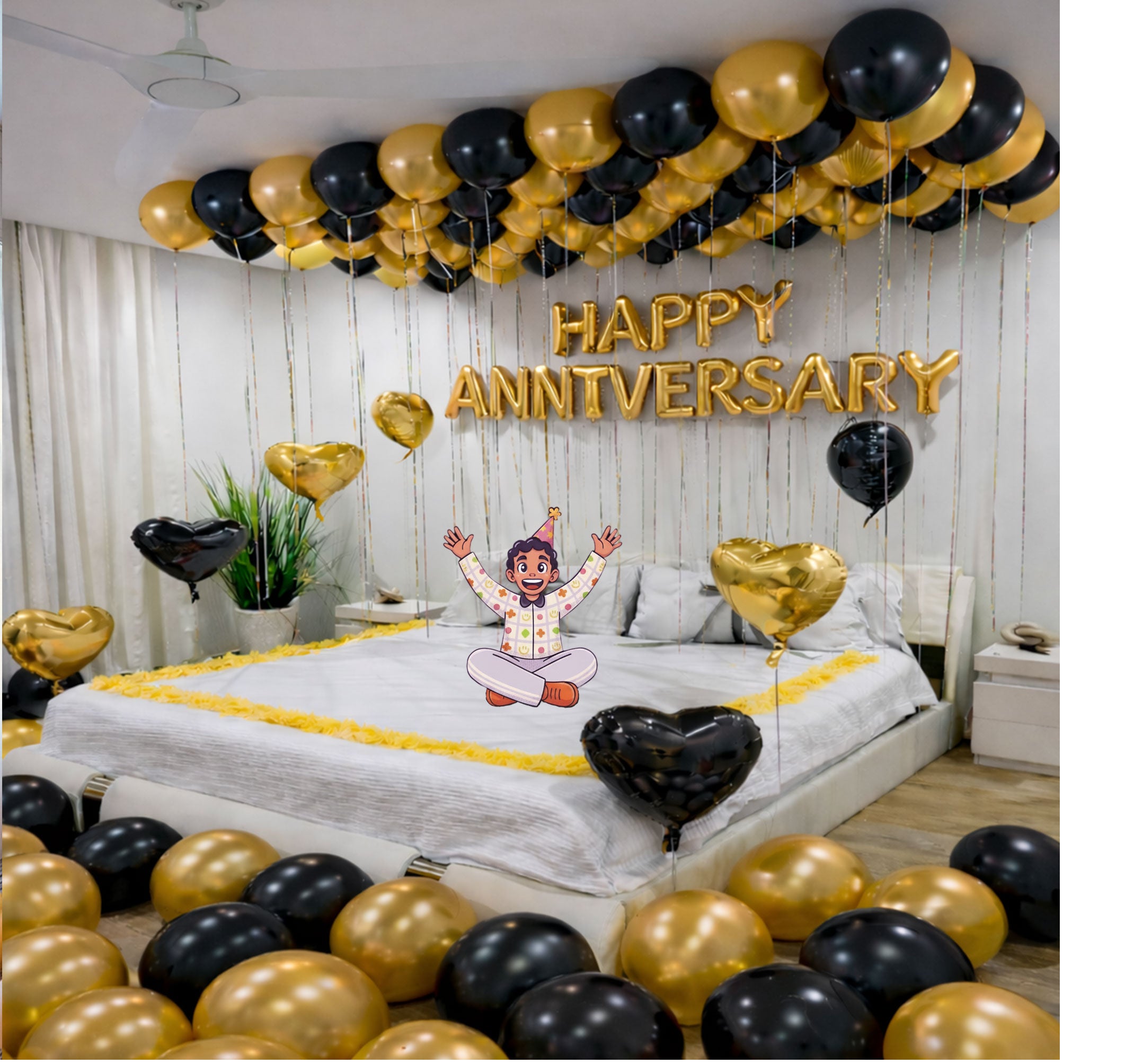 #Color_Gold & Black