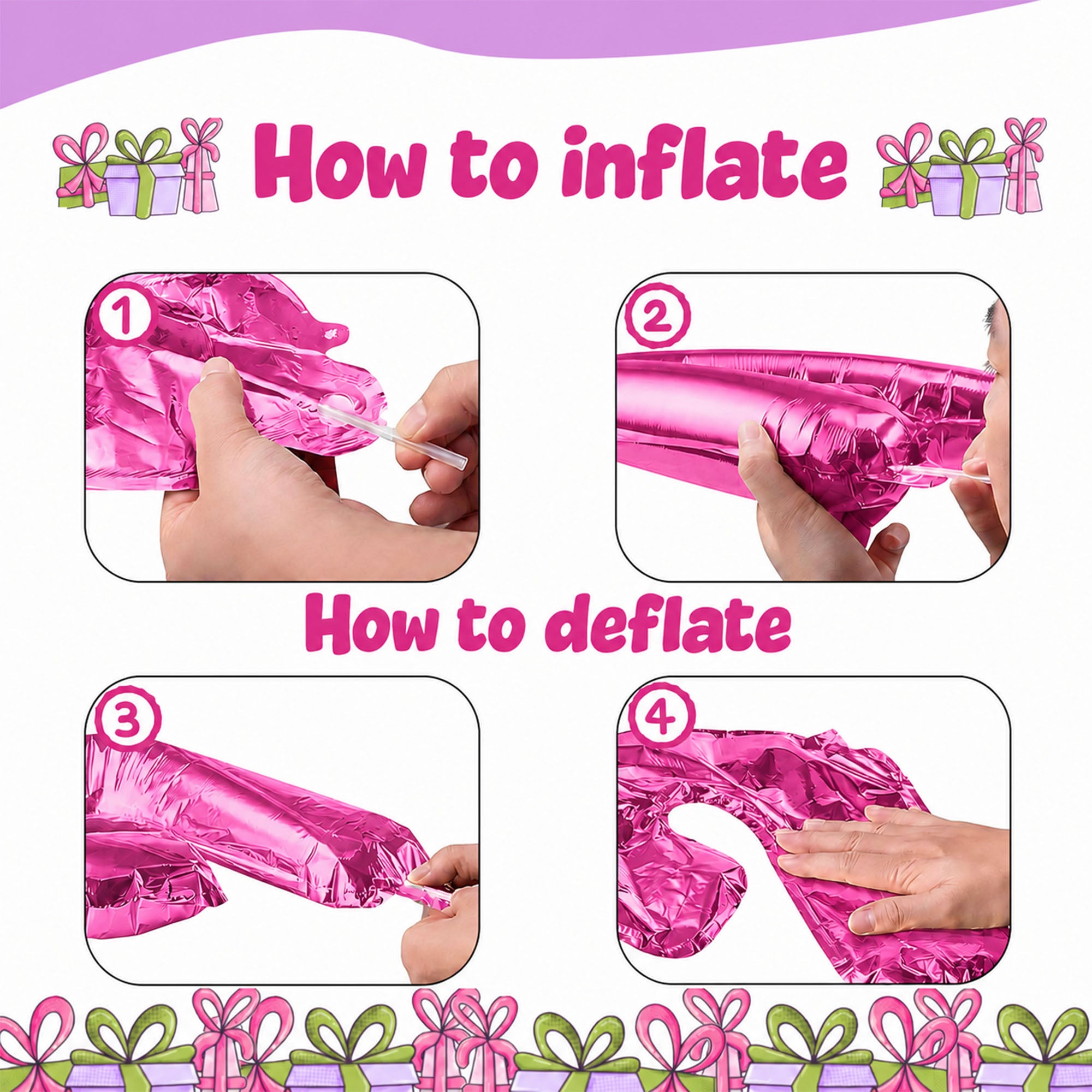 Star shape foil