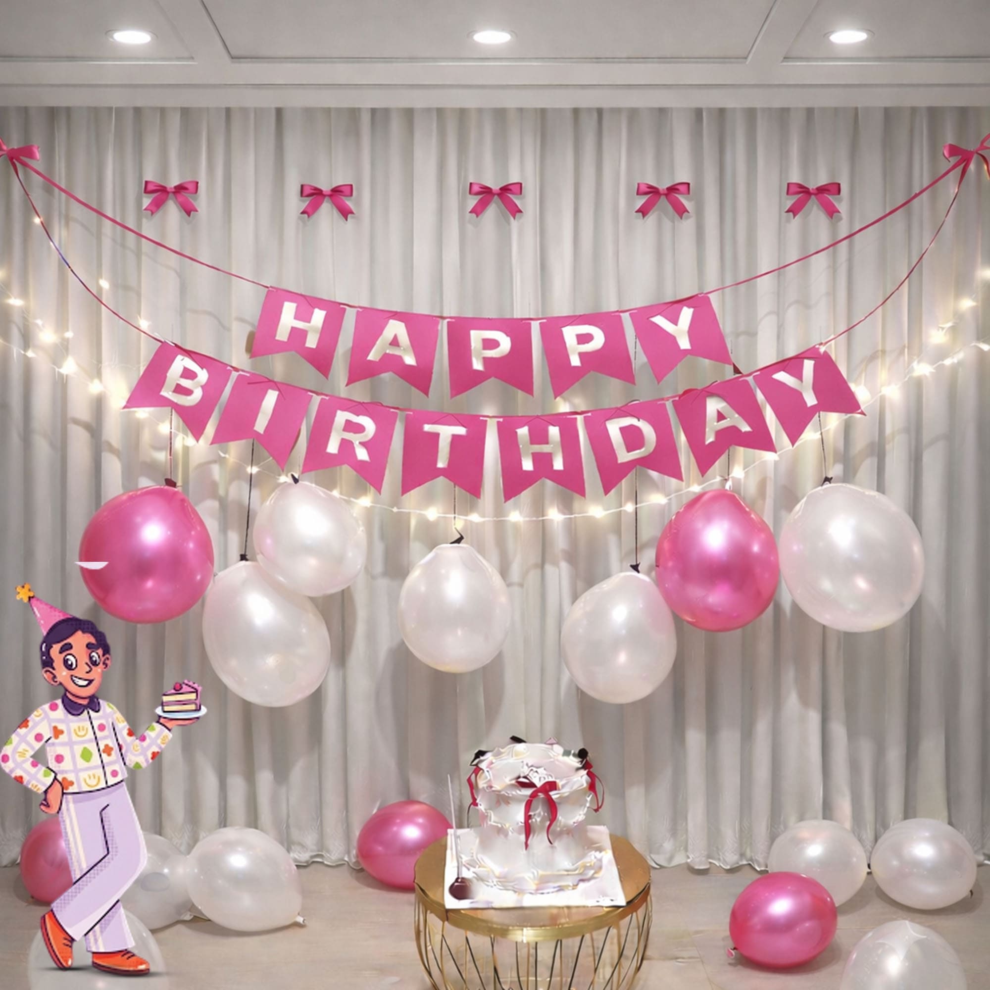 #Color_Pink White