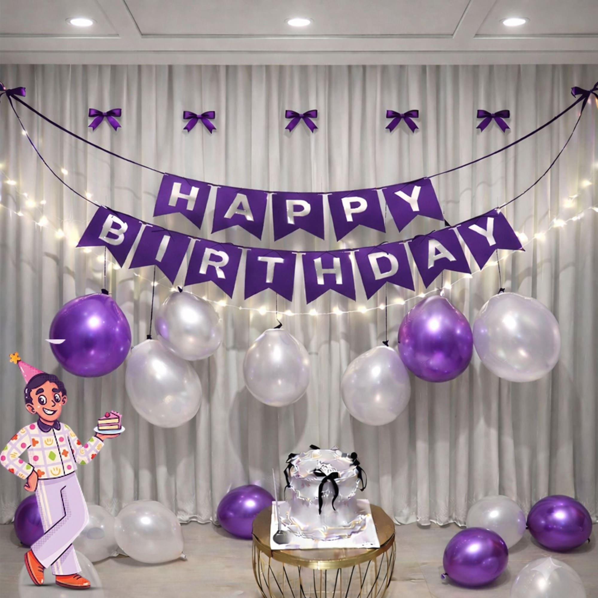 #Color_Purple White
