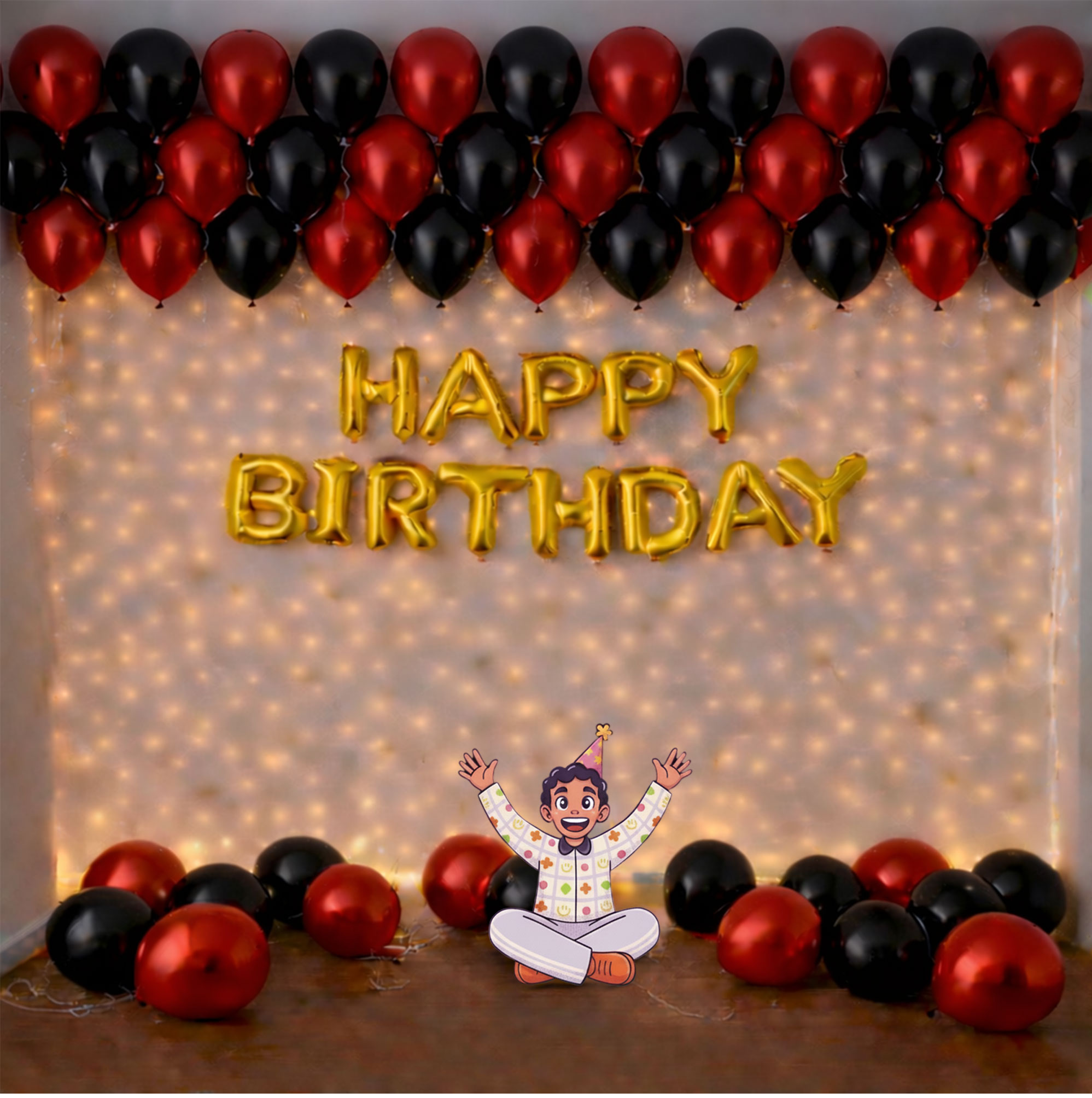 Fairy Lights Birthday Decoration Kit