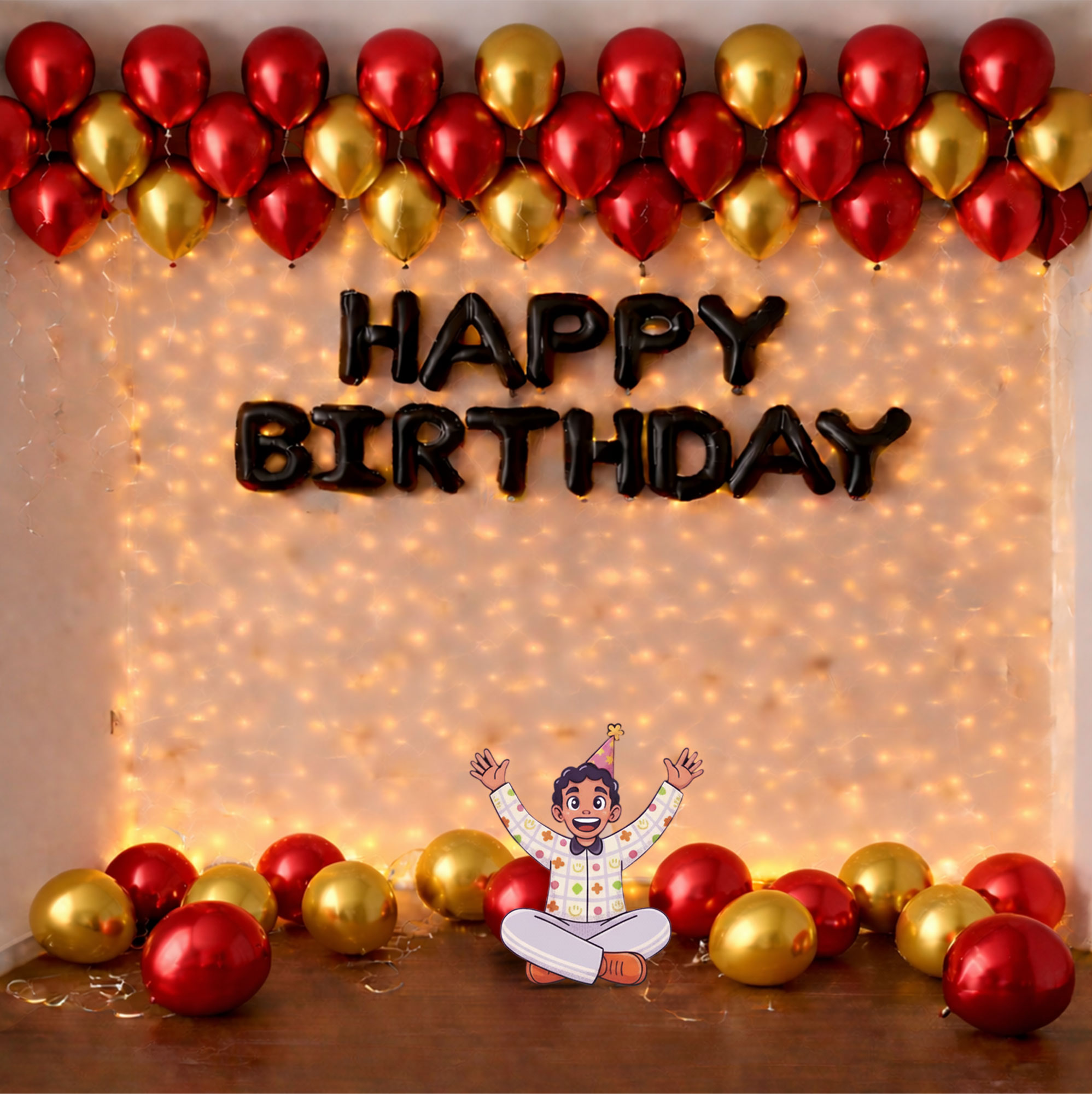 Fairy Lights Birthday Decoration Kit