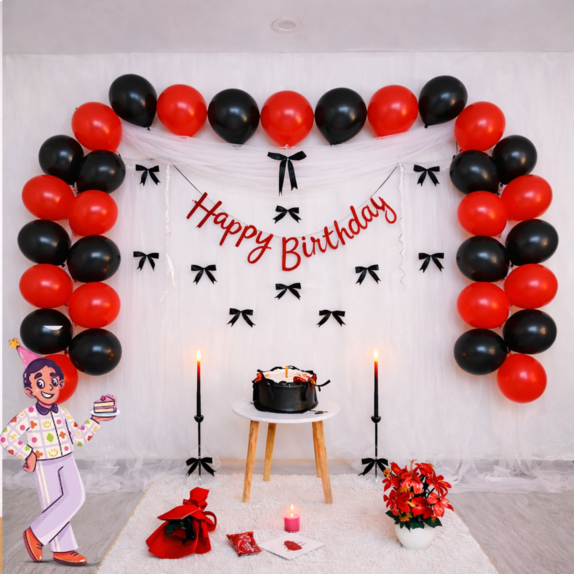 #Color_Red & Black