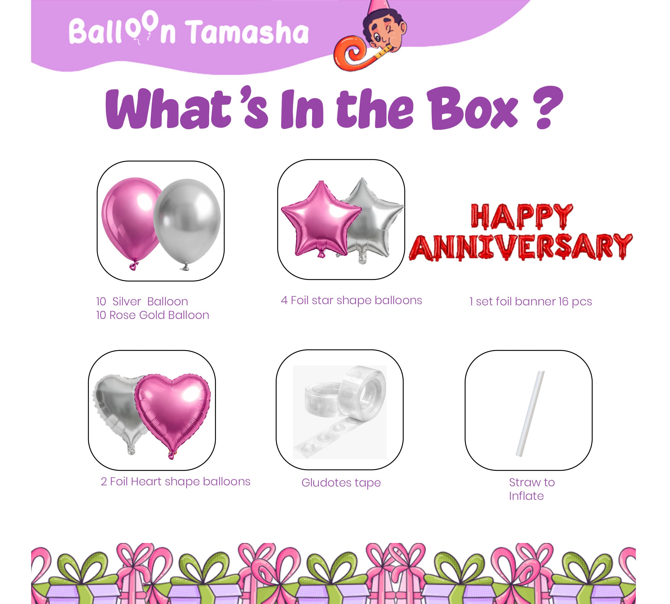 #color_Red HA with Pink & Silver Balloons