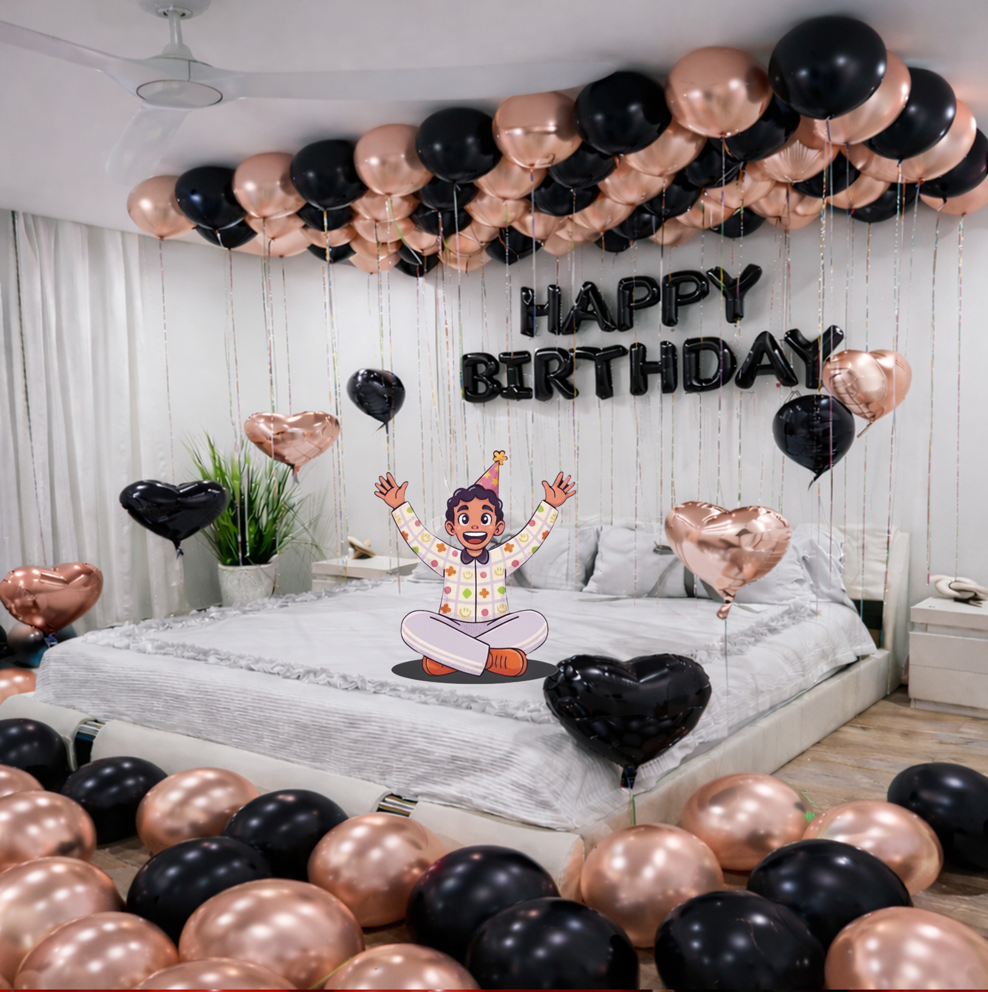 #color_Black & Rosegold