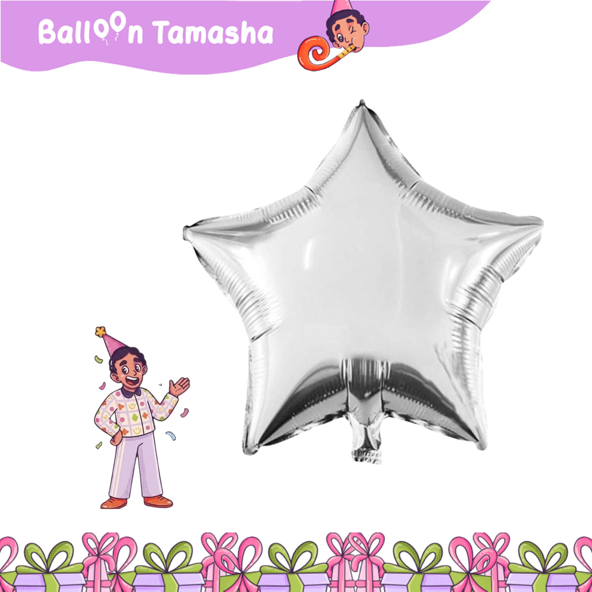 Star shape foil