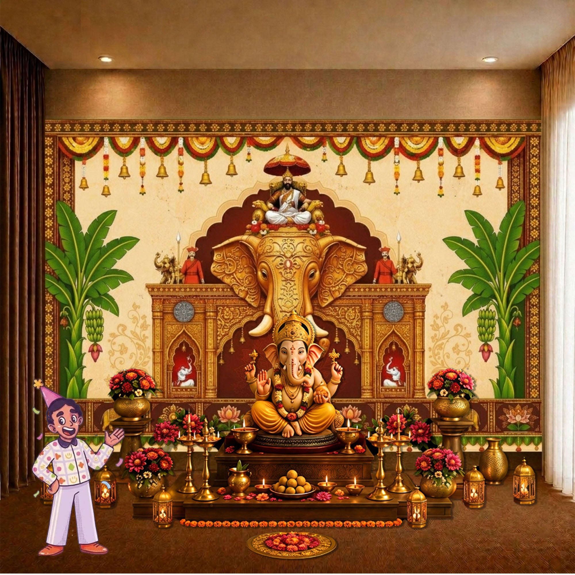 Backdrop Wallpaper Decoration