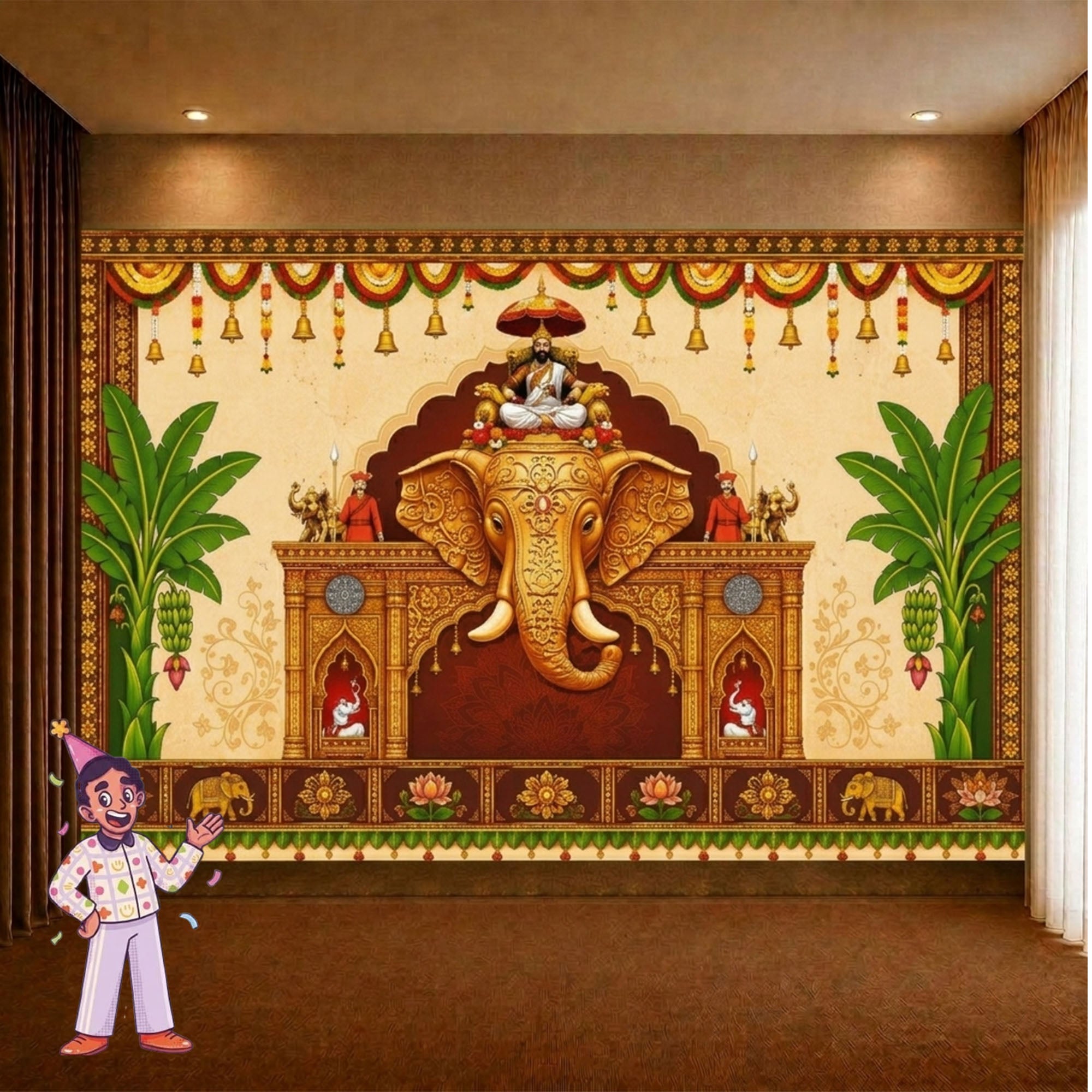 Backdrop Wallpaper Decoration